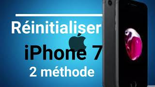 iPhone 7  Comment Réinitialiser et Formater aux valeur usine  Soft Reset amp Factory Reset ✔ [upl. by Bandler]