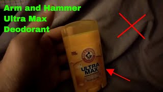 ✅ How To Use Arm and Hammer UltraMax Deodorant Review [upl. by Liahcim]