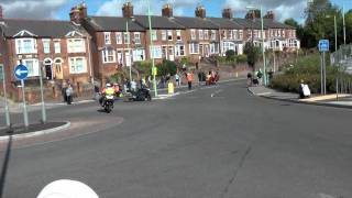 Tour of Britain Cycle Race passes Haverhill Suffolkmov [upl. by Noied]