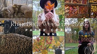 Vlogtober 2023  Rhinebeck Weekend Edition  New York Sheep amp Wool [upl. by Nohtanhoj]