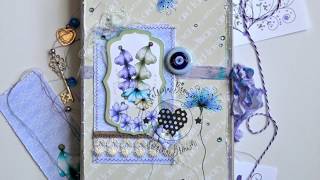 Lavender Tea LapbookJunk Journal [upl. by Gunning93]