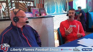 Liberty Flames Football Show 91024 [upl. by Phalan270]