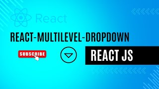 How to create a multilevel dropdown menu in React [upl. by Leahsim]