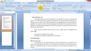 comment créer une liste de références bibliographiques automatique dans Word [upl. by Dyna]