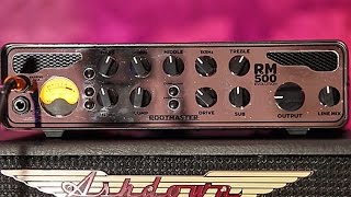 Review Demo  Ashdown RM500EVO Bass Amp [upl. by Asimaj]