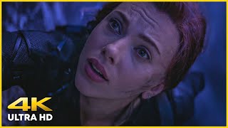 Black Widows Death  Avengers Endgame Open Matte 4K UHD [upl. by Gaiser445]