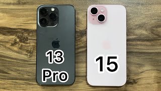 iPhone 13 Pro vs iPhone 15 [upl. by Rolph694]