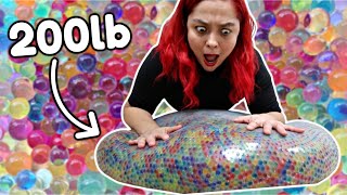 I Made The WORLDS BIGGEST ORBEEZ STRESS BALL😲 [upl. by Mauchi724]