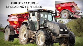 Philip Keating  SPREADING FERTILISER 2024 BREDAL K65 FERT SPREADER [upl. by Aneeg]