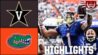 Vanderbilt Commodores vs Florida Gators  Full Game Highlights [upl. by Narod]