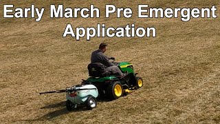 March Prodiamine 65 WDG Pre Emergent Application [upl. by Pucida484]