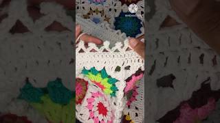 crochet work crochet nitting Crochet makmat crochetpatterns crochetprojectshandmadegreen square [upl. by Yasnil]