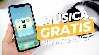 APPs para ESCUCHAR MÚSICA sin INTERNET en ANDROID y iOS  Top 5 [upl. by Onifled]