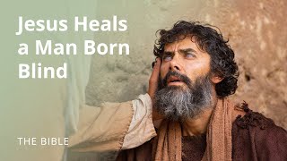 John 9  Jesus Heals a Man Born Blind  The Bible [upl. by Eenerb]