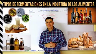 Tipos de Fermentaciones en la Industria de los Alimentos [upl. by Rovner575]