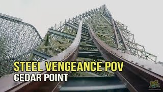 Steel Vengeance Real Front Seat POV  Cedar Point [upl. by Soisanahta303]