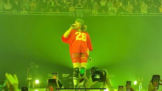 Incredible energy Billie Eilish singing Guess at the new tour [upl. by Yemirej]