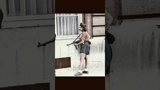 Amazing then and now pictures from WW2 usa france sad army [upl. by Haianeb]