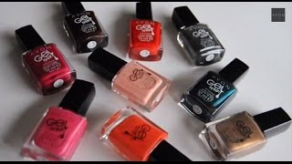 Gel finish nail shades [upl. by Augustin797]