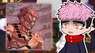 Jujutsu Kaisen react to Ryomen Sukuna  Gacha 🇺🇲🇧🇷 [upl. by Alrep]