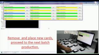 Card Quantity Production Tool Operating Demo [upl. by Lebiram]