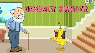 Goosey Gander  Nursery Rhymes and Songs Kiddy Songs [upl. by Idnyc334]