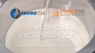 Emulsion Encapsulation with High Pressure Homogenizer [upl. by Aimaj]