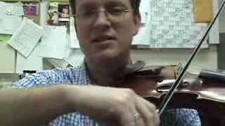 Violin Lesson 40 Legato Bowing  smooth bow changes [upl. by Angle]