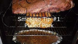 Smoking Tip 11 Pulled Pork in Masterbuilt Electric Smoker [upl. by Critta]