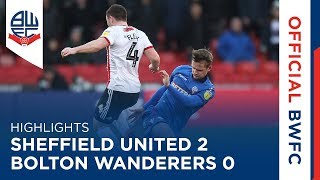 HIGHLIGHTS  Sheffield United 20 Bolton Wanderers [upl. by Rolanda768]