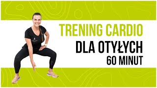 Łatwy trening CARDIO dla otyłych 60 minut  Trening dla Kobiet [upl. by Elime169]