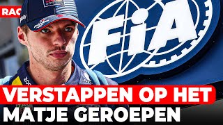 Verstappen op het matje geroepen FIA oordeelt over megacrash  GPFans Race Day [upl. by Murrah287]