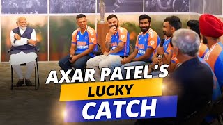 Axar Patel shares about the moment which changed the course of the T20 World Cup final [upl. by Halian]