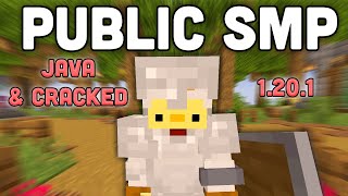 NEW Public Minecraft SMP Java amp Cracked [upl. by Narhet]