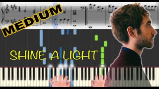 Banners  Shine a Light  Sheet Music amp Synthesia Piano Tutorial [upl. by Walden]