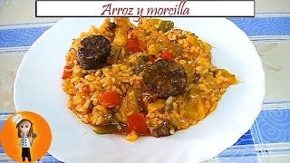 Arroz y morcilla  Receta de Cocina en Familia [upl. by Mide648]