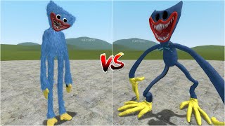 OLD HUGGY WUGGY VS NEW HUGGY WUGGY in Garrys Mod [upl. by Narba]