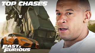 Fast amp Furious  The Top Car Chases [upl. by Aliban]