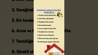 EVİNİZDEKİ BEREKETSİZLİĞİN SEBEPLERİ güzelsözler [upl. by Leihcey136]