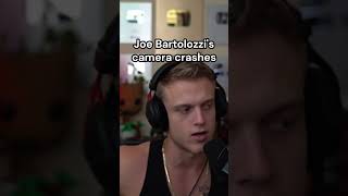 Joe Bartolozzis camera crashes Made with Clipchamp [upl. by Vivianna]