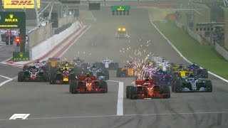 2018 Bahrain Grand Prix Race Highlights [upl. by Dierdre]