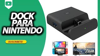 Dock Para NINTENDO SWITCH  Adaptador HDMI para Switch ¿Es seguro [upl. by Genvieve]