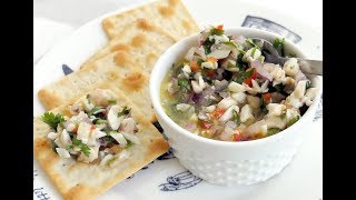 Ceviche de champiñonesReceta Entre Fogones [upl. by Audra]