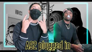 Chicago rapper reacts to A92 🇮🇪 Offica x Ksav x Dbo x BT  Plugged In [upl. by Ettennad677]