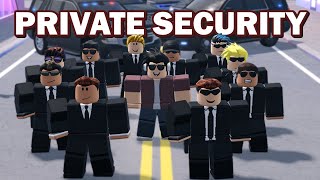 Hiring the BEST Private Security Team Protecting me in ERLC  ERLC Liberty County Roblox [upl. by Leinod279]