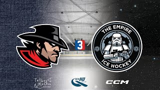 Regulators v Empire  Div 3  12th November  IceHQ Rec League ice hockey [upl. by Elcarim]