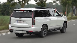 700HP Cadillac Escalade V ESV  Brutal V8 Engine Sounds [upl. by Ordnajela]