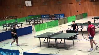 Tischtennis Turnier Kriftel Finale [upl. by Drapehs]