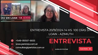 Entrevista 100 días sin Loan  Azimuth crimen loan misterio crimenessinresolver noticias [upl. by Eydnarb]