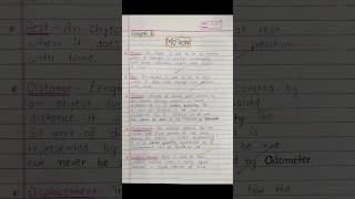 Part 1  Class 9th chapter 8 physics Motion notes  Class 9 physics chapter 1 notes 9thclass [upl. by Virginia425]